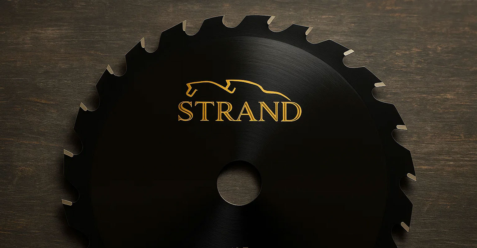 Bild på en röjsågsklinga från Strandklingan